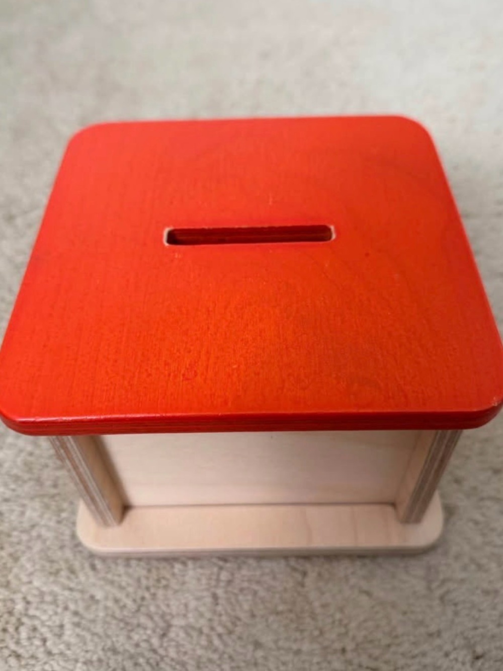 Montessori Coin Box